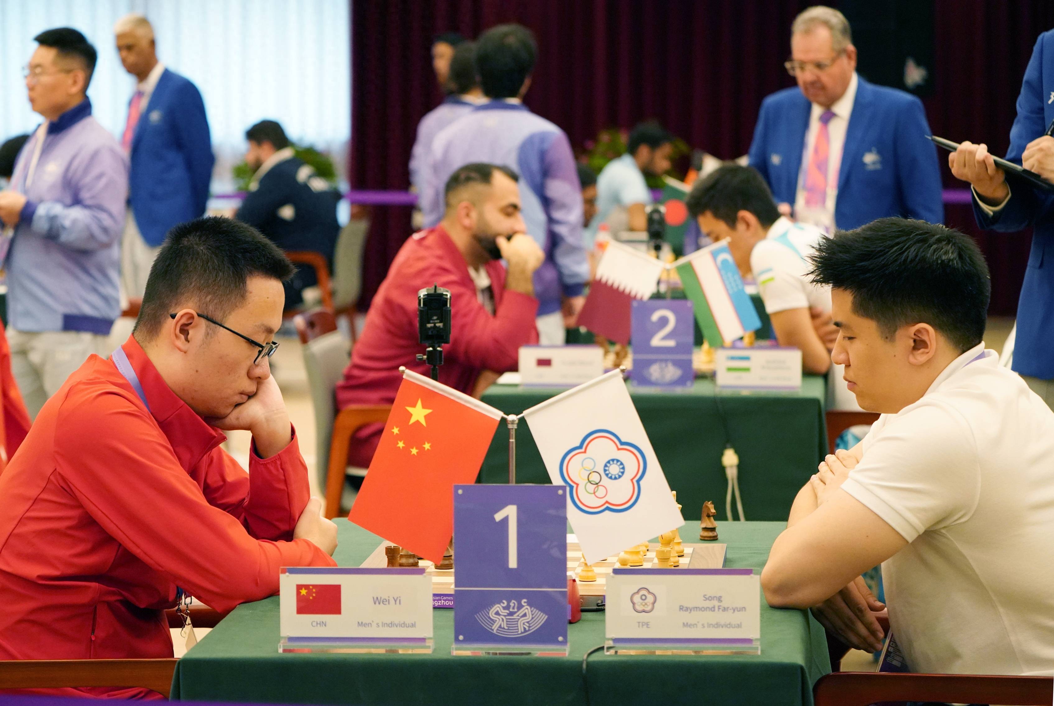 （杭州亚运会）国际象棋——首日赛况-第7张图片-太平洋在线下载
